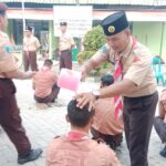 Saka Wira Kartika Pangkalan Koramil 12 Kasiman Sukses Gelar Pelantikan Anggota Baru