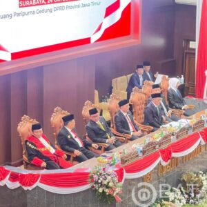 Sri Wahyuni Srikandi satu satunya Bojonegoro resmi dilantik menjadi unsur pimpinan di DPRD Jawa Timur