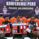 Patuhi Instruksi Kapolri, 13 Pengedar Narkoba Berhasil Di Bekuk Polres Bojonegoro