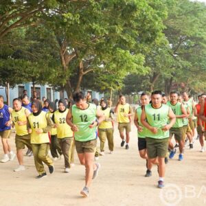Ukur Kemampuan Fisik Prajurit dan PNS, Kodim Bojonegoro Gelar tes Kesegaran Jasmani