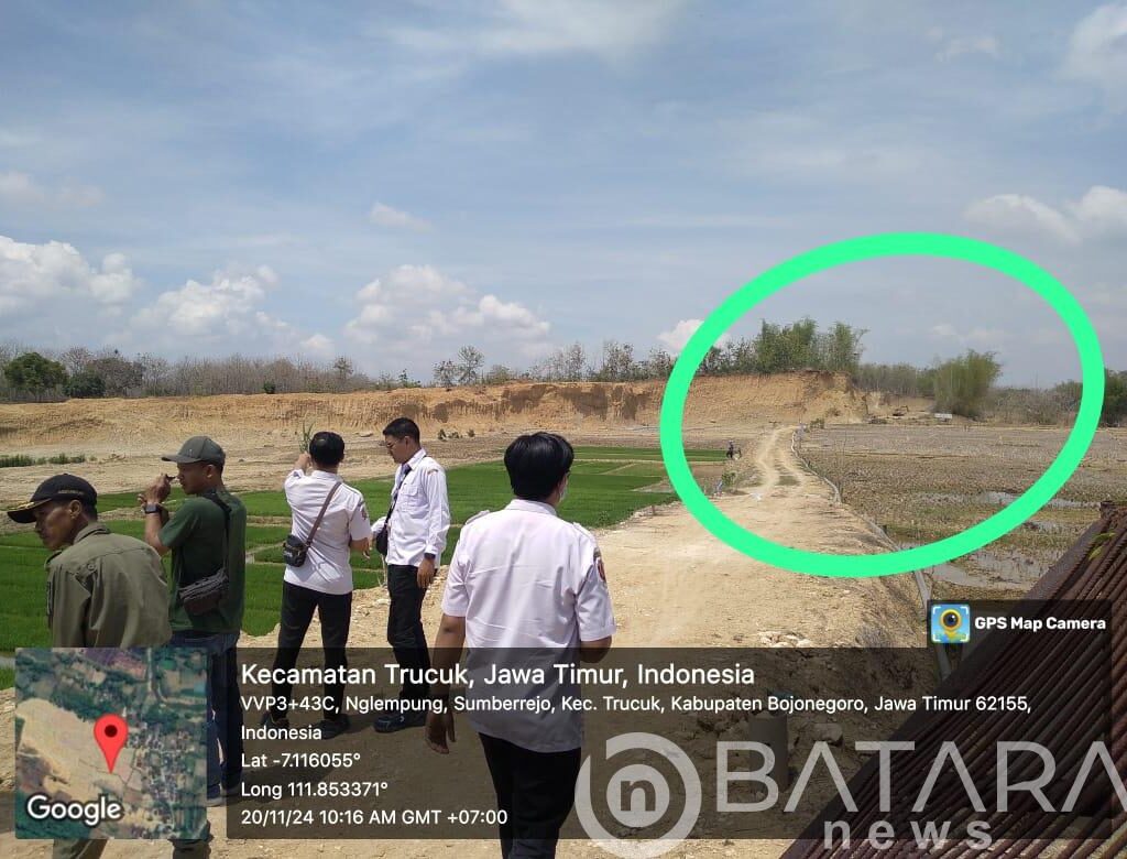 DPMPTSP Sidak Galian C,Berkedok Pengolahan Lahan Pertanian