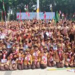 Ribuan Anggota Pramuka Bojonegoro Ikuti Kegiatan Prestasi Siaga Cabang 2024