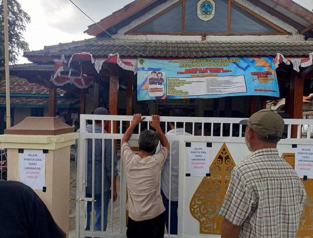 Pelantikan Perangkat Desa Karaban Ditutup Rapat Ada Apa, Usai Pelantikan Kades Menghilang Tinggalkan Tandanya