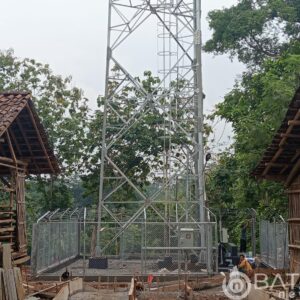 Melanggar Aturan, Tower Di Desa Ketanggan Diduga Tak Berizin