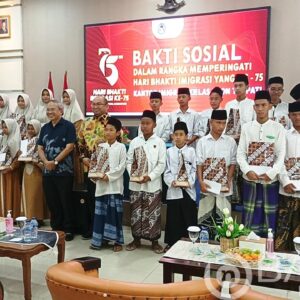 Kantor Imigrasi Pati Gelar Bakti Sosial dan Program Inovatif Peringati Hari Bhakti Imigrasi ke-75