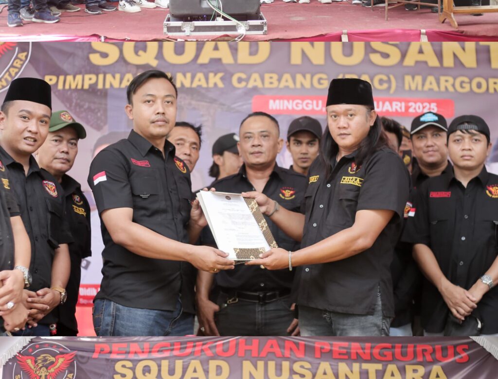 Pengukuhan Pengurus PAC SQUAD NUSANTARA Kecamatan Margorejo Berlangsung Meriah dan Khidmat