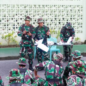 Tingkatkan Kecakapan Prajurit, Kodim Bojonegoro Gelar Uji Terampil Perorangan