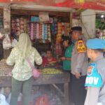 Sidak Bahan-Bahan Pokok Di Pasar Besar Sumberejo Kapolsek Himbau Tidak Menaikan Harga Sembako