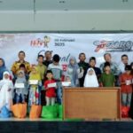 Kantor Media Bersama : Berikan Santunan Anak Yatim Dan Potong Tumpeng di Acara HPN Tahun 2025 