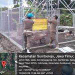 OPD Bojonegoro Gerak Cepat Segel Pembangunan Tower di Desa Sendang agung Yang Belum Berizin 