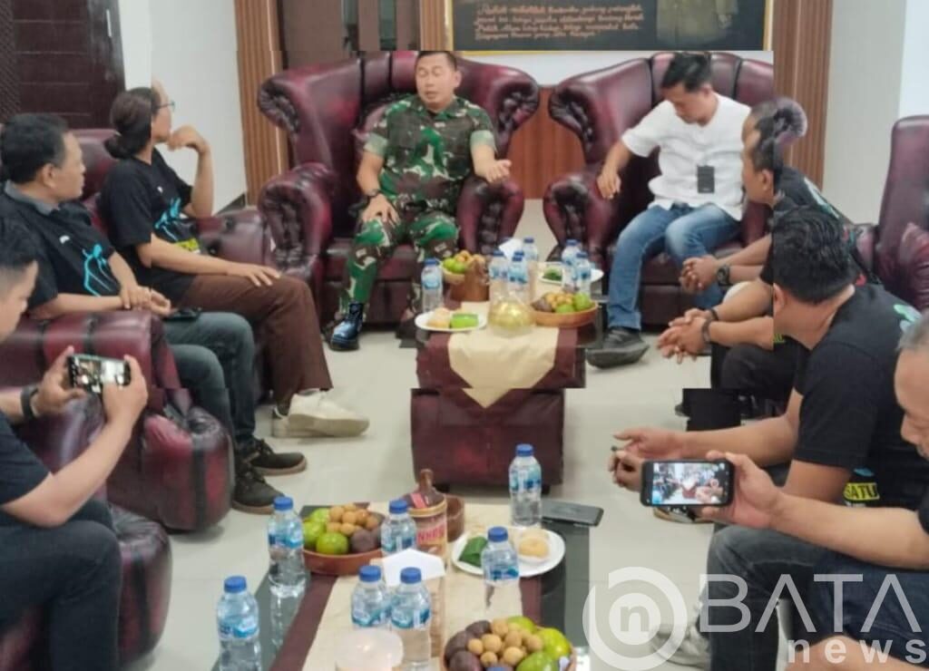 Komandan Kodim Bojonegoro dan Kabulog pada Gelar Diskusi Ketahanan Pangan Bersama Aktivis Kolam Pancing (AKP)