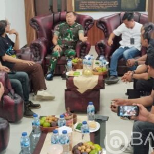 Komandan Kodim Bojonegoro dan Kabulog pada Gelar Diskusi Ketahanan Pangan Bersama Aktivis Kolam Pancing (AKP)