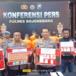 Serius…!! Polres Bojonegoro Bekuk dan Ungkap Obat Keras Berbahaya