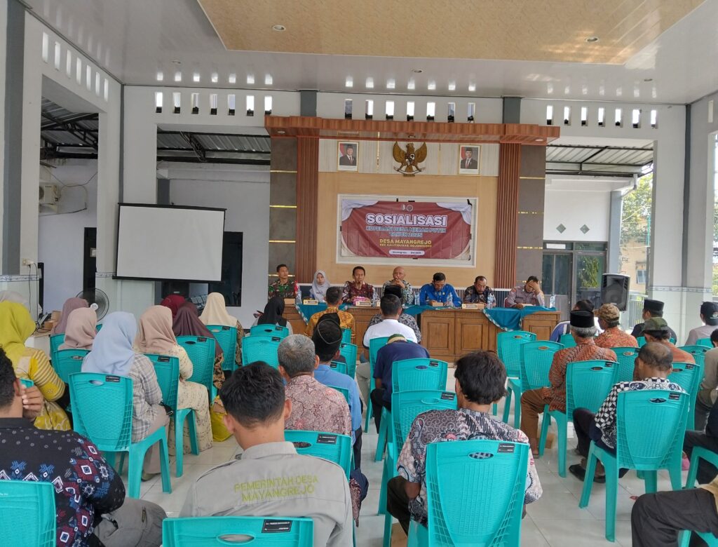 Gedung bekas SD Mayangrejo akan menjadi tempat Transformasi Koperasi Merah putih Desa Mayangrejo