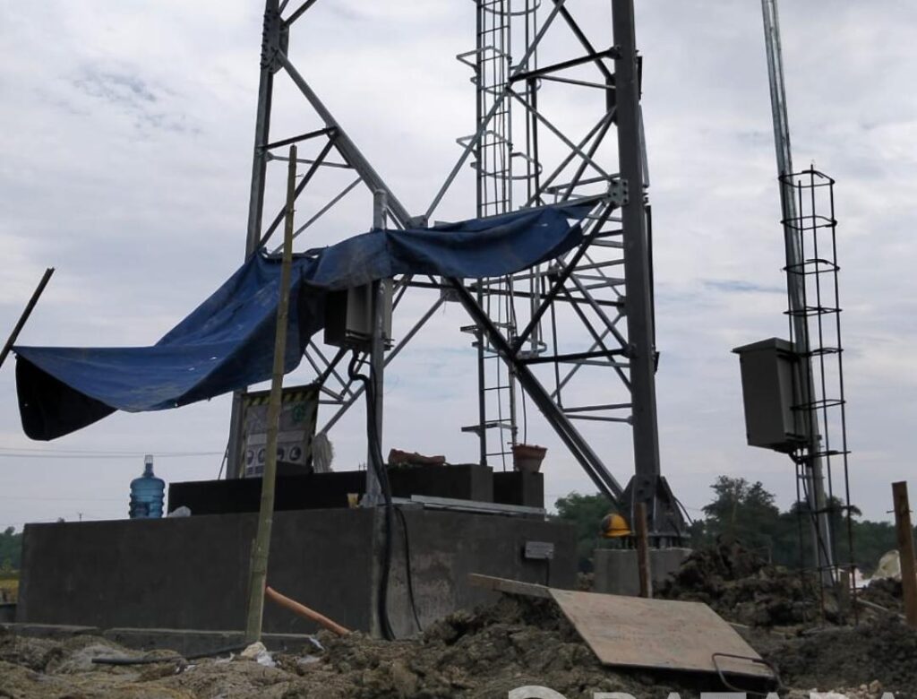 Tak Kantongi Izin Lengkap, Pembangunan Tower BTS di Purwoasri Dinilai Curi Start