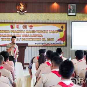 Tingkatkan Kualitas Pembina Pramuka, Kodim Bojonegoro Gelar Kursus Mahir Dasar Pamong Saka Wira Kartika
