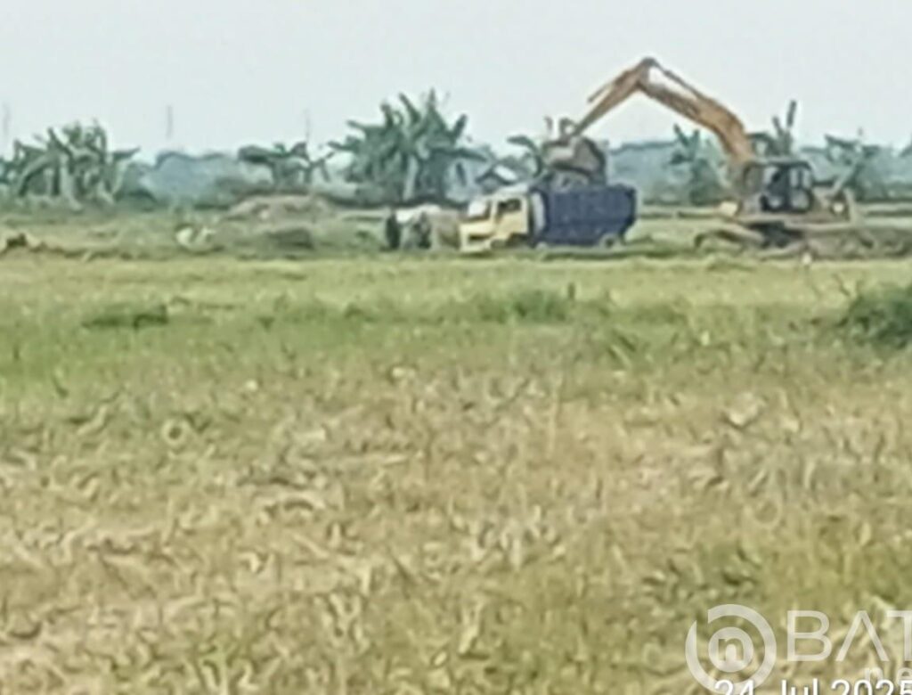 Aktifitas Galian C Diduga Tak Berijin Bebas Beroperasi di Desa Meteseh Kaliori 