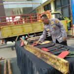 Polres Bojonegoro Ungkap Kasus Pencurian Rel Kereta Api, Satu Penadah Ikut Diamankan
