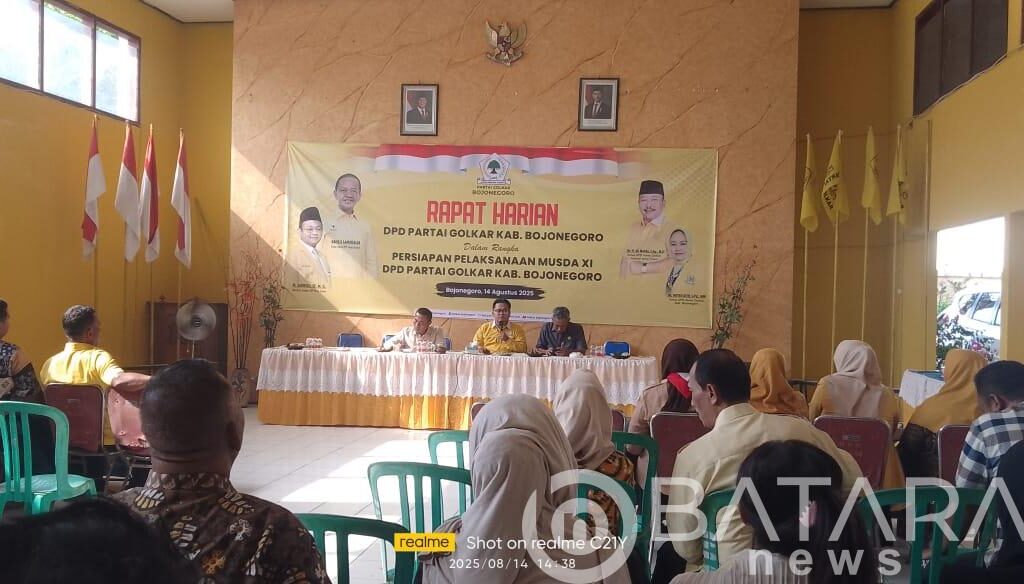 DPD Golkar Bojonegoro Matangkan Persiapan Musda XI, Siapkan Pemilihan Ketua Periode 2025–2030