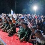 Satgas TMMD 125 Bojonegoro ikuti Doa Bersama HUT RI ke- 80