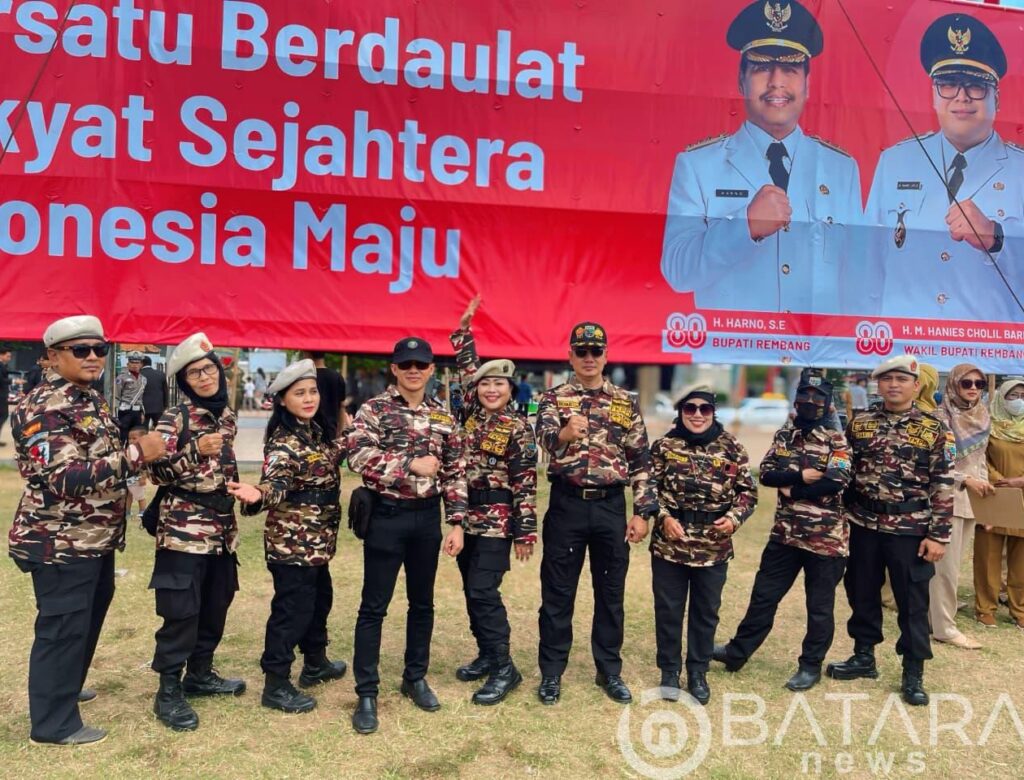 FKPPI Rembang Ikuti Upacara HUT ke-80 RI, Serukan Pemuda Jangan Lupakan Sejarah