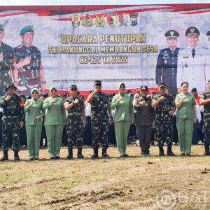 TMMD 125 Bojonegoro di Desa Soko Resmi Berakhir
