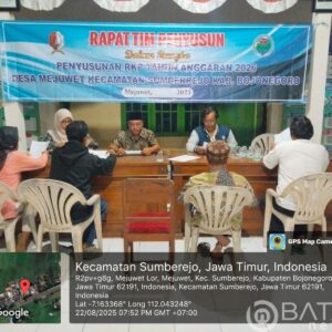 Desa Mejuwet, Kecamatan Sumberrejo, Bojonegoro Susun Tim RKP 2026