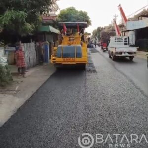 Perbaikan Jalan Juwana–Jetak Dengan Anggaran Rp13,4 Miliar, Gunakan Beton dan Aspal Hotmix