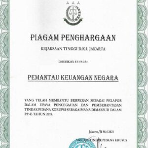 ​PKN, Organisasi Masyarakat yang Berhasil Raih 7 Penghargaan Negara atas Perannya dalam Pemberantasan Korupsi