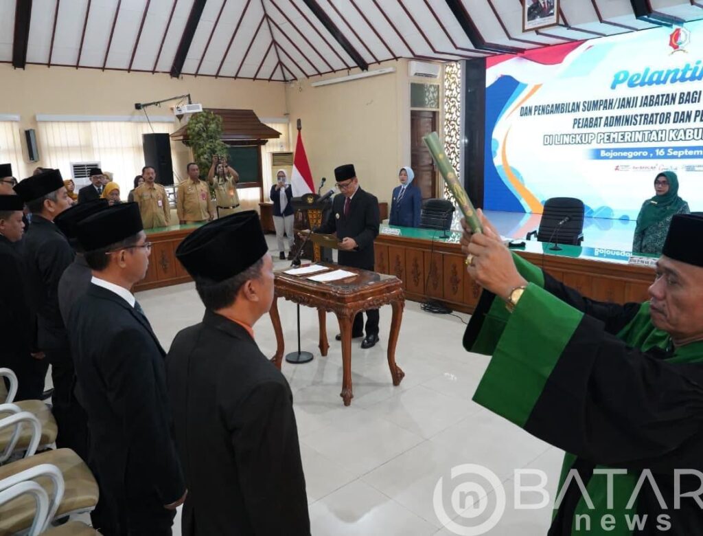 Regenerasi Kepemimpinan 67 Pejabat Baru Dilantik di Pemkab Bojonegoro