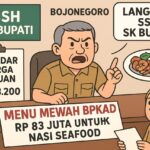 BPKAD Bojonegoro Pesan Menu Mewah Rp83 Juta, Publik Pertanyakan Etika Anggaran