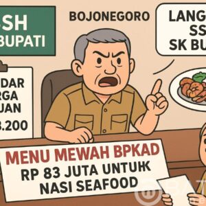 BPKAD Bojonegoro Pesan Menu Mewah Rp83 Juta, Publik Pertanyakan Etika Anggaran