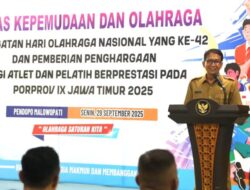 Pemberian Bonus Atlet Porprov 2025, Bupati Bojonegoro Tegaskan Komitmen Pembinaan Prestasi Olahraga