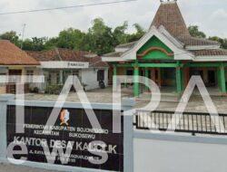 PJ Kepala Desa Kalicilik Mengundurkan Diri, Masa Transisi Roda Pemerintahan Dipimpin Plt Kades