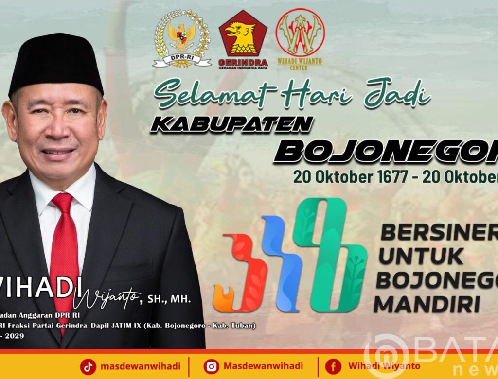 Wihadi Wijanto Gelar Silaturahmi dan Bagikan Sembako untuk Relawan di Bojonegoro