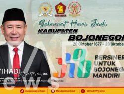Wihadi Wijanto Gelar Silaturahmi dan Bagikan Sembako untuk Relawan di Bojonegoro