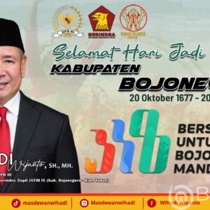 Wihadi Wijanto Gelar Silaturahmi dan Bagikan Sembako untuk Relawan di Bojonegoro