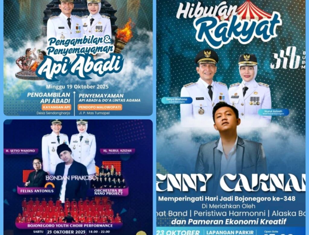 Api Abadi dari Kahyangan Sendangharjo Jadi Awal Rangkaian HJB Bojonegoro ke-348