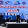 Komitmen Damai dalam Perjuangan Upah 2026, Apel Kebangsaan Serikat Pekerja/Buruh Jawa Timur Tertib