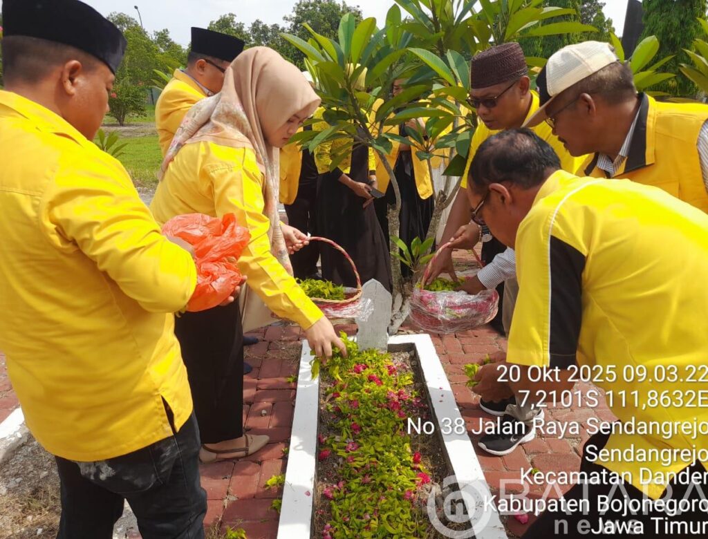 DPD Partai Golkar Bojonegoro Gelar Ziarah dan Doa Bersama Peringati HUT ke-61