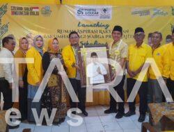 Zulfikar Arse Sadikin Resmikan Dua Program Unggulan Golkar Bojonegoro, Tegaskan Politik yang Hadir untuk Rakyat