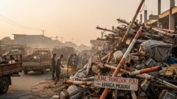 7 Ton Tiang PJU Dishub Pati Dijual Secara Ilegal Tanpa Lelang