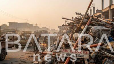7 Ton Tiang PJU Dishub Pati Dijual Secara Ilegal Tanpa Lelang