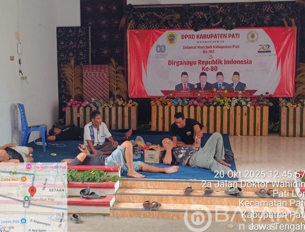 Aksi Menginap Botok Cs Di Gedung DPRD Pati Ancam Kondusifitas, Ada Dalang di Balik Layar?