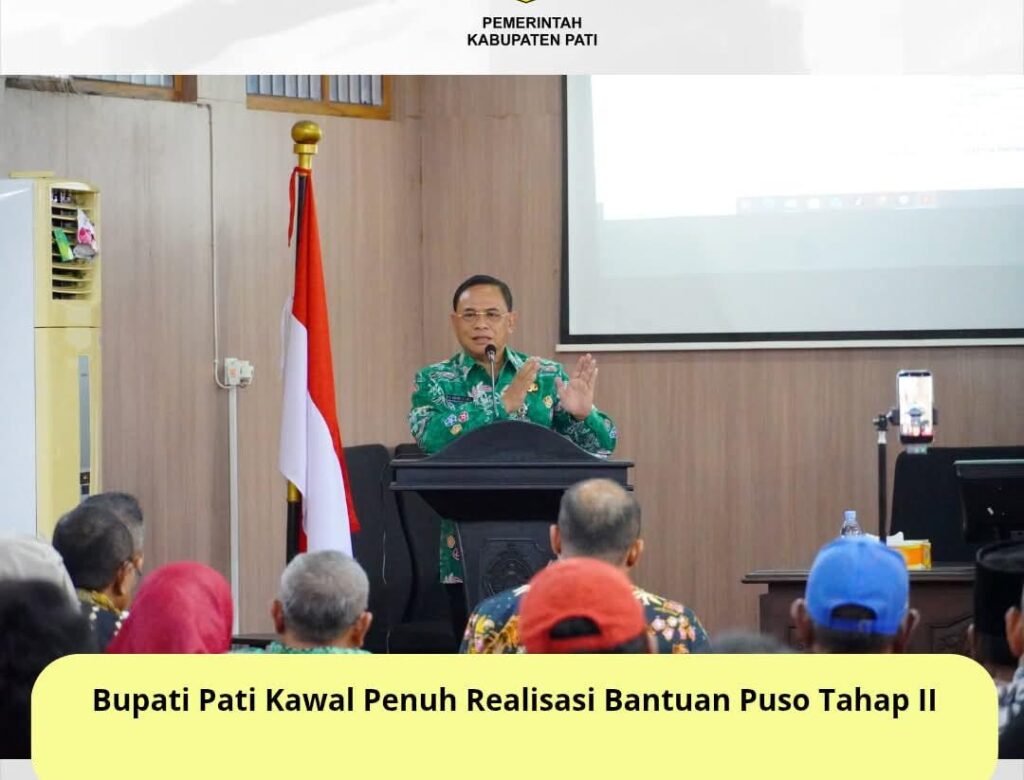 Bupati Pati Kawal Penuh Realisasi Bantuan Puso Tahap II 