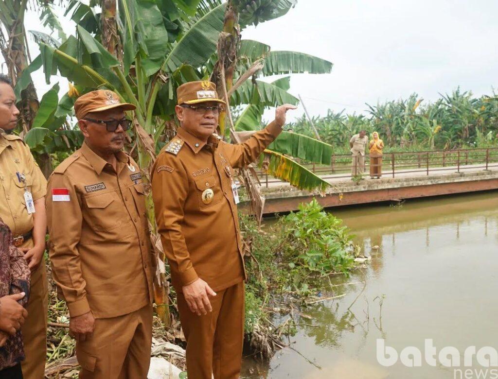 Bupati Pati Tinjau Titik Kritis di Sukolilo, Pastikan Penanganan Banjir Berjalan Maksimal