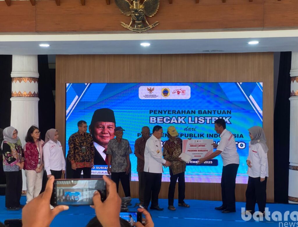 60 Becak Listrik Dari Presiden Prabowo, Jadi Angin Segar Bagi Tukang Becak Lansia Di Pati