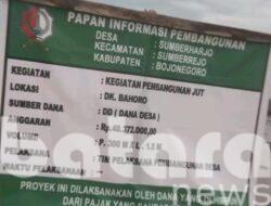 Material Minim, Pemadatan Amburadul, Kades Menghindar, Camat Dinilai Tutup Mata