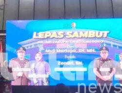 Zondri Resmi Nahkodai Kejari Bojonegoro, Tongkat Komando Diserahkan di Pendopo Malowopati