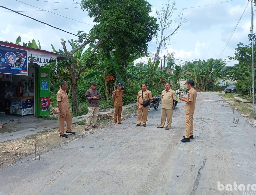 Pemdes Suwaloh Respons Cepat, Pastikan Proyek Jalan Rigid Beton BKKD 2025 Berjalan Sesuai Standar